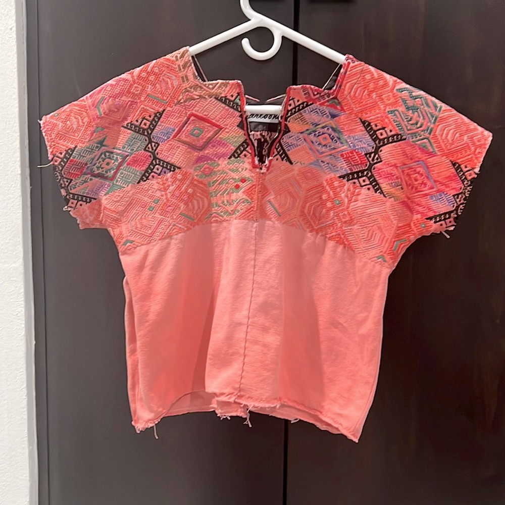 Arloom, hand woven Huipil top